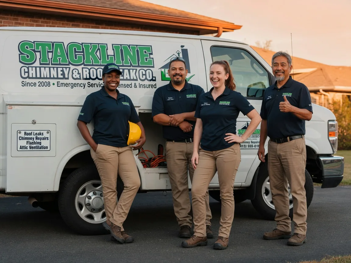Chimney flashing repair company in Lawsonville, NC